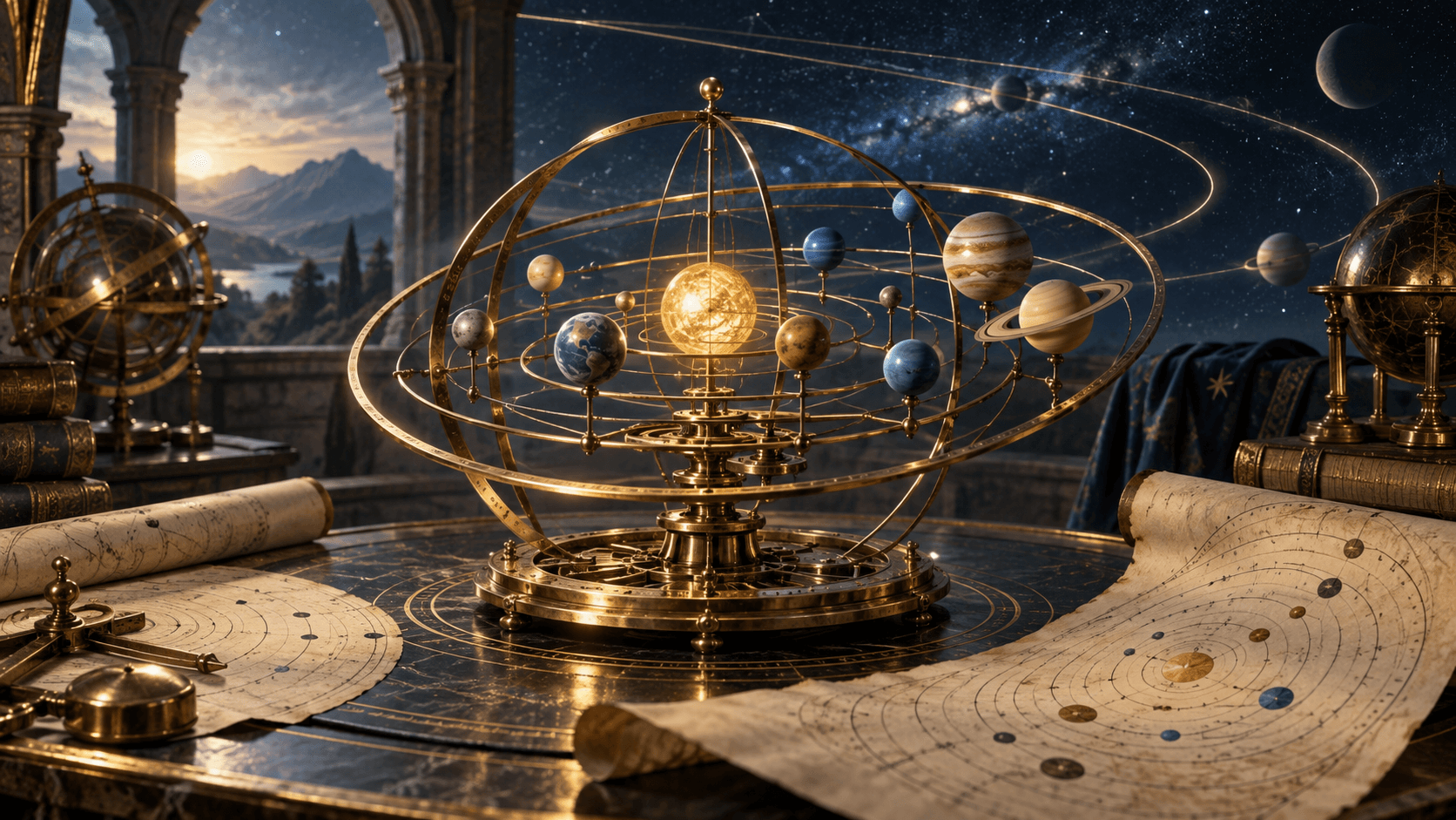 Ilustracja do hasła „Powroty planetarne i horoskopy powrotów”